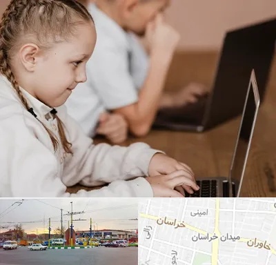 کلاس برنامه نویسی کودکان در میدان خراسان