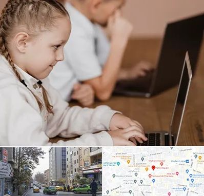 کلاس برنامه نویسی کودکان در فاطمی 