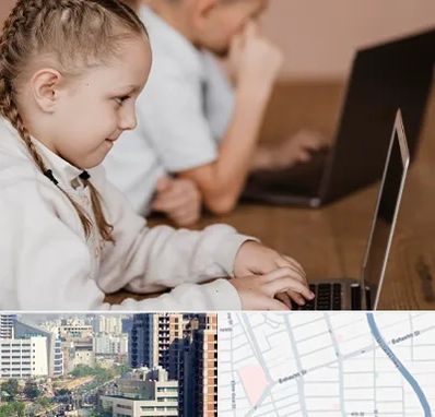 کلاس برنامه نویسی کودکان در خیابان بهشتی