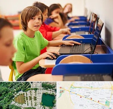 کلاس کامپیوتر کودکان در وکیل آباد مشهد 