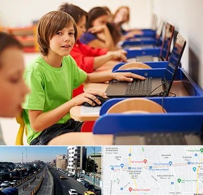 کلاس کامپیوتر کودکان در پیروزی 