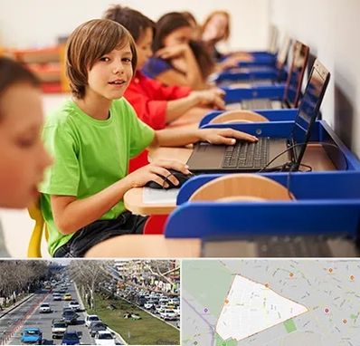کلاس کامپیوتر کودکان در احمدآباد مشهد 