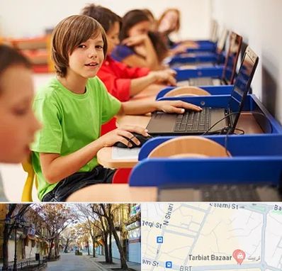 کلاس کامپیوتر کودکان در تربیت تبریز