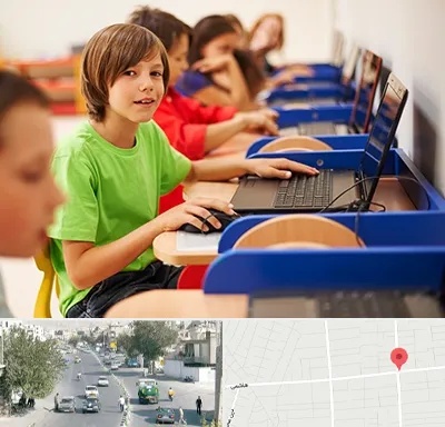 کلاس کامپیوتر کودکان در هاشمی