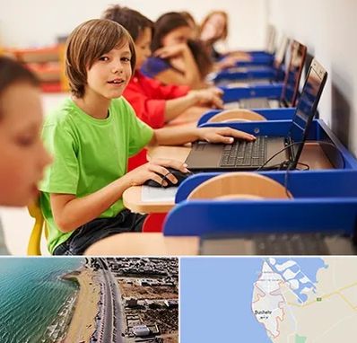 کلاس کامپیوتر کودکان در بوشهر