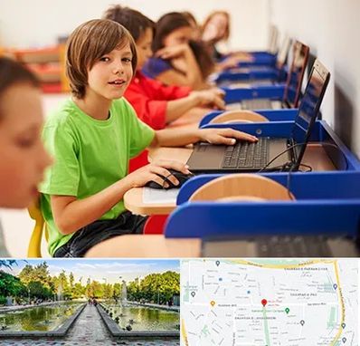 کلاس کامپیوتر کودکان در سرسبز 