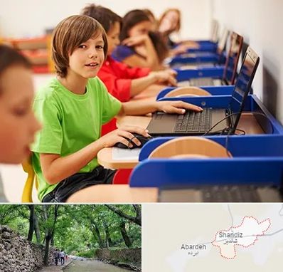 کلاس کامپیوتر کودکان در شاندیز مشهد