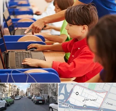 کلاس رباتیک کودکان در مجیدیه شمالی