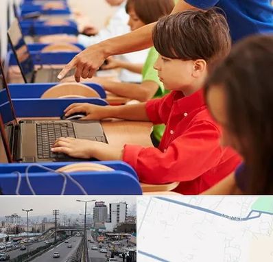 کلاس رباتیک کودکان در بلوار ارتش