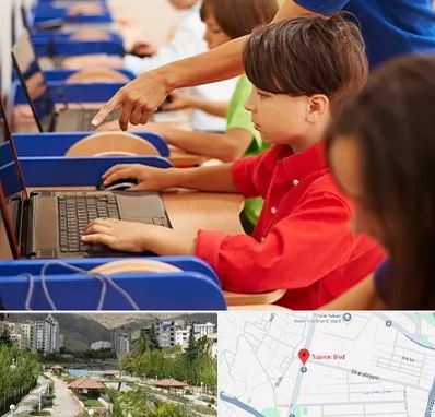 کلاس رباتیک کودکان در بلوار تعاون