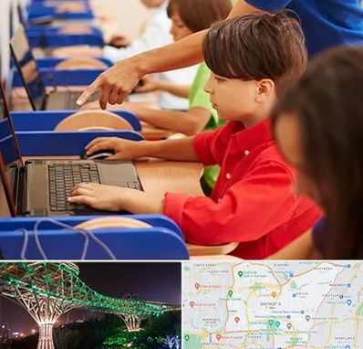 کلاس رباتیک کودکان در منطقه 3 تهران 