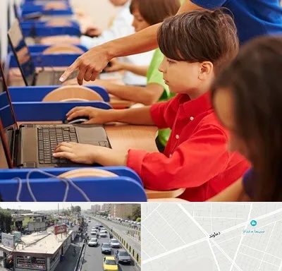 کلاس رباتیک کودکان در خیابان دماوند