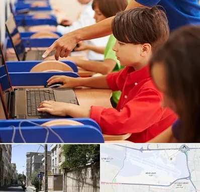 کلاس رباتیک کودکان در مهرآباد