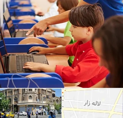 کلاس رباتیک کودکان در لاله زار