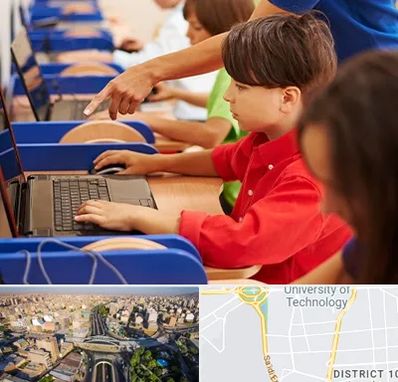 کلاس رباتیک کودکان در استاد معین 