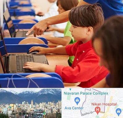 کلاس رباتیک کودکان در آجودانیه