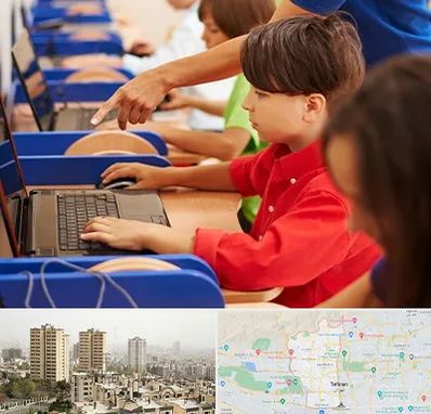 کلاس رباتیک کودکان در منطقه 5 تهران 