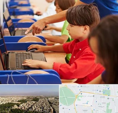 کلاس رباتیک کودکان در نازی آباد 