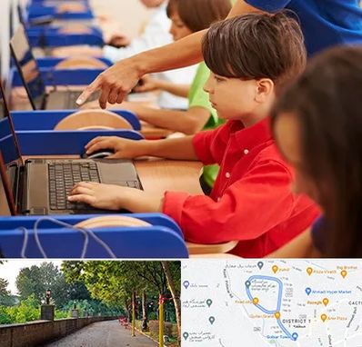 کلاس رباتیک کودکان در بلوار گیلان رشت 