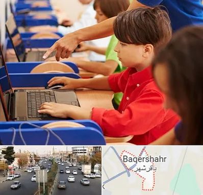 کلاس رباتیک کودکان در باقرشهر