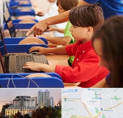 کلاس رباتیک کودکان در فرشته 