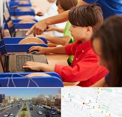 کلاس رباتیک کودکان در بلوار معلم مشهد 