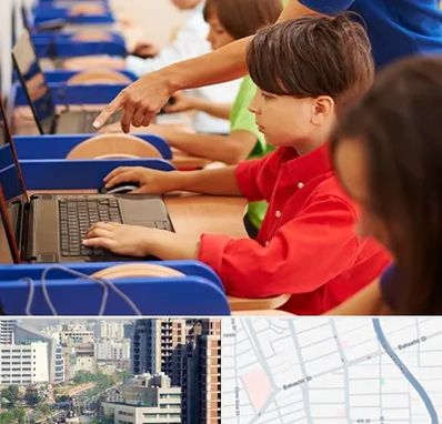 کلاس رباتیک کودکان در خیابان بهشتی