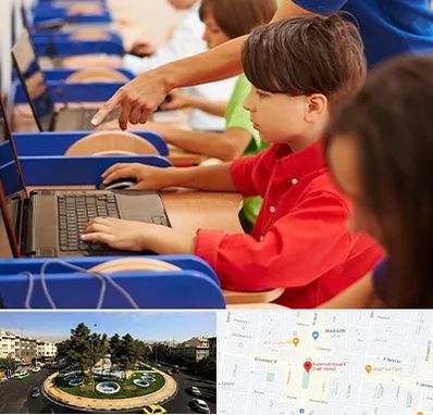 کلاس رباتیک کودکان در هفت حوض 