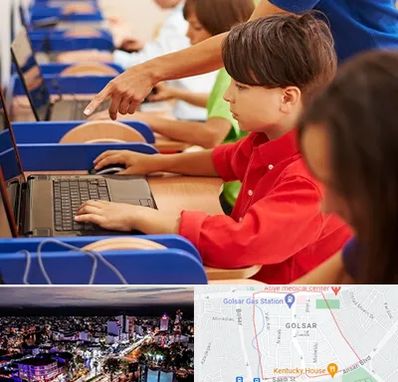 کلاس رباتیک کودکان در گلسار رشت 