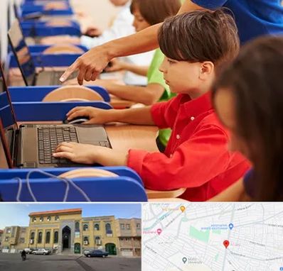 کلاس رباتیک کودکان در زنبیل آباد قم