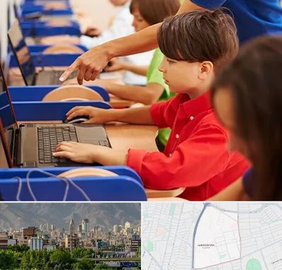 کلاس رباتیک کودکان در جمشیدیه