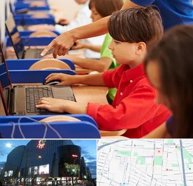 کلاس رباتیک کودکان در بلوار اباذر