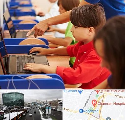 کلاس رباتیک کودکان در اقدسیه