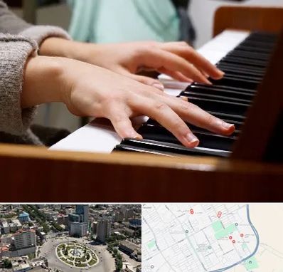 آموزشگاه پیانو در زرافشان اسلامشهر