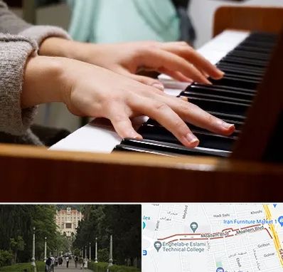 آموزشگاه پیانو در بلوار معلم رشت