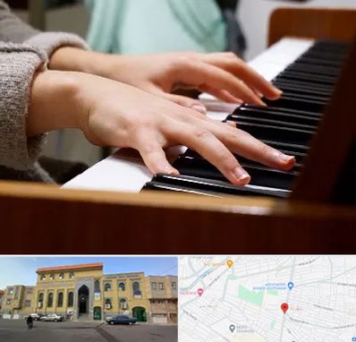 آموزشگاه پیانو در زنبیل آباد قم