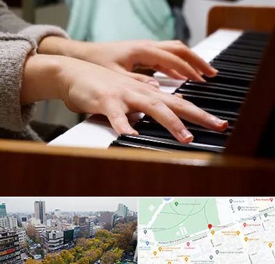 آموزشگاه پیانو در بلوار کشاورز