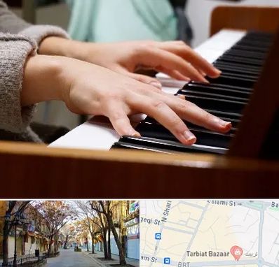 آموزشگاه پیانو در تربیت تبریز