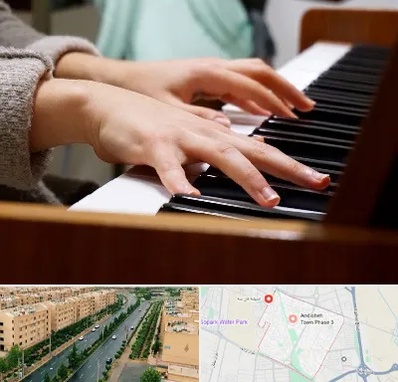 آموزشگاه پیانو در فاز سه اندیشه