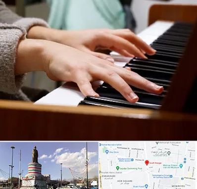 آموزشگاه پیانو در کارگر جنوبی