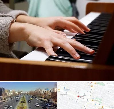 آموزشگاه پیانو در بلوار معلم مشهد