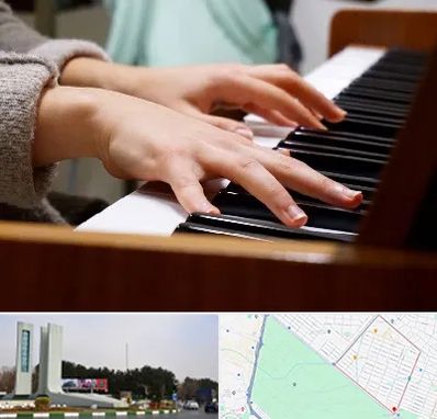 آموزشگاه پیانو در بلوار فلسیطین مشهد