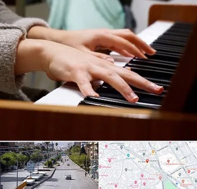 آموزشگاه پیانو در خیابان زند شیراز