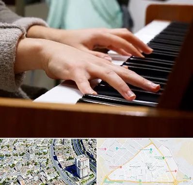 آموزشگاه پیانو در قاسم آباد مشهد