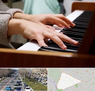 آموزشگاه پیانو در احمدآباد مشهد