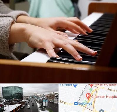 آموزشگاه پیانو در اقدسیه