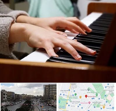 آموزشگاه پیانو در بلوار فردوسی مشهد