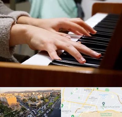 آموزشگاه پیانو در تهرانپارس تهران