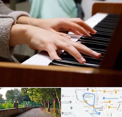 آموزشگاه پیانو در بلوار گیلان رشت