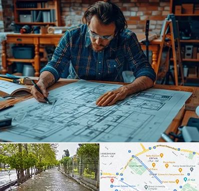 آموزشگاه معماری در خیابان ارم شیراز 